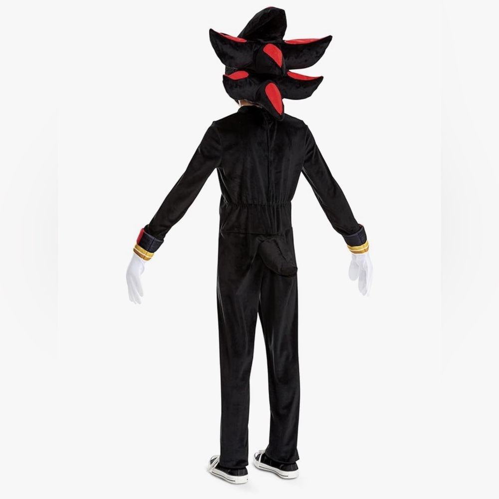 Official Sonic 3 Movie Shadow Deluxe Costume - Picture 2 of 16